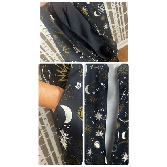 Lost + Wander Zodiac Cross-Front Ruffle Jumpsuit S - Picture 7 of 12